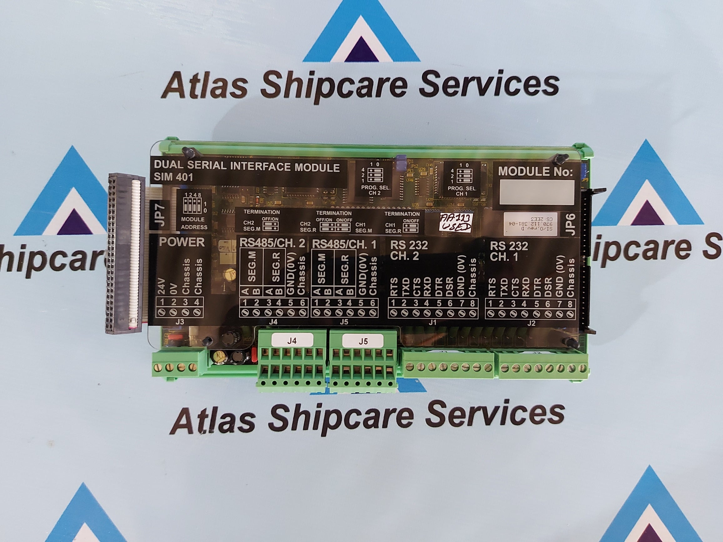 LYNGSO MARINE SIM 401 DUAL SERIAL INTERFACE MODULE PART.NO 962.002.300/04-B